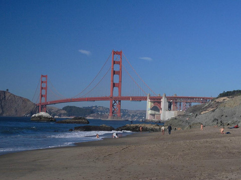 贝克海滩-旧金山必去景点