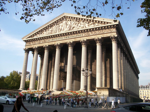 玛德莲大教堂-巴黎必去景点