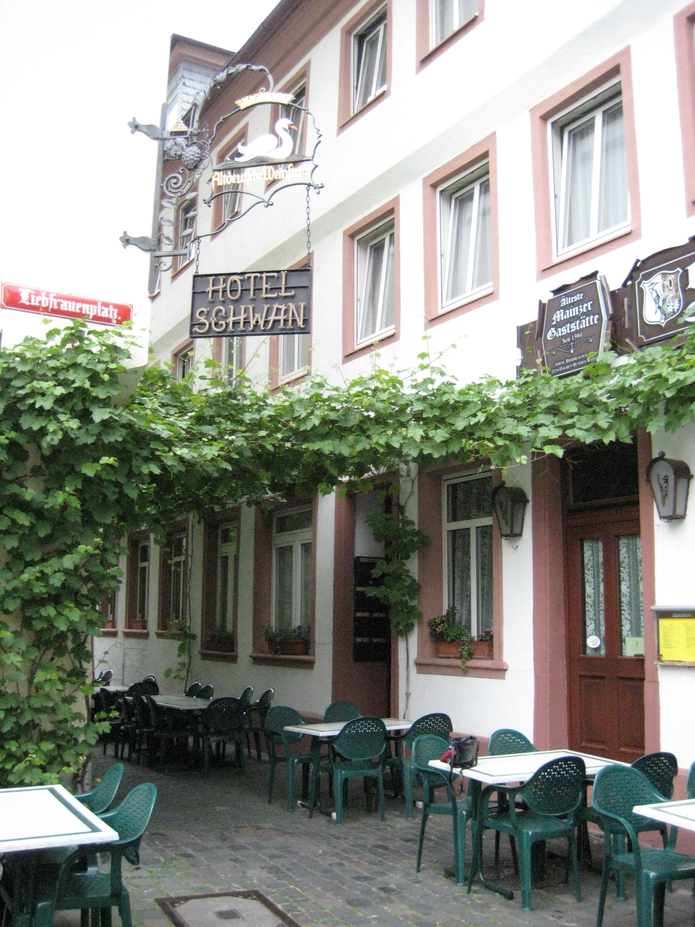 Hotel Schwan Mainz-浴室