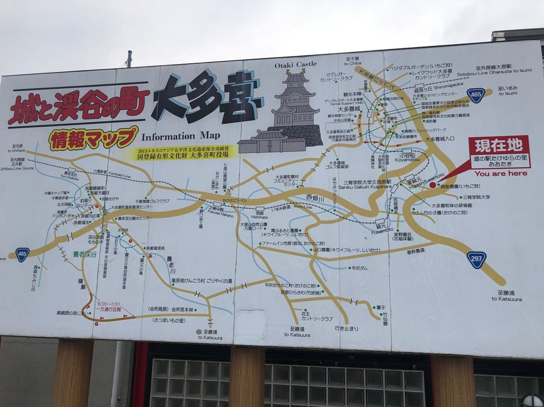 Michi-no-Eki Takeyura no Sato Otaki-大多喜町必去景点