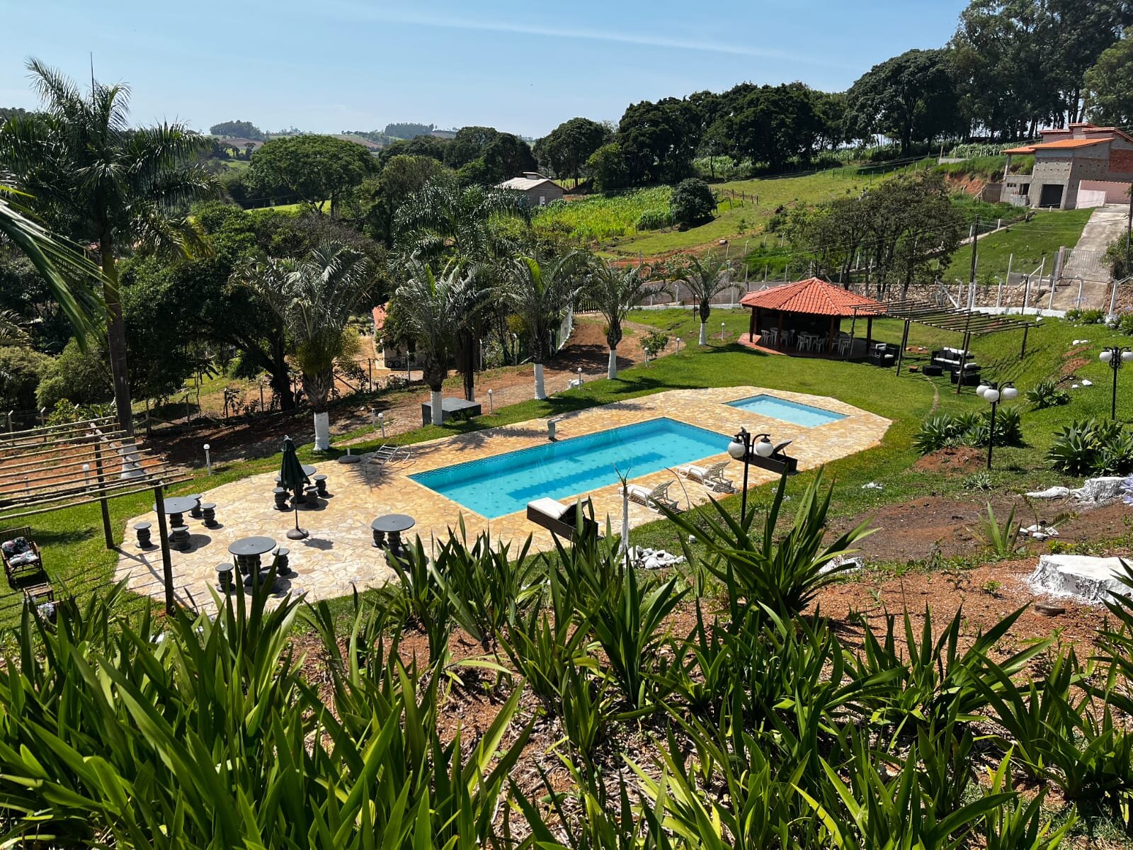 Pousada Varandas do Pinhal-泳池