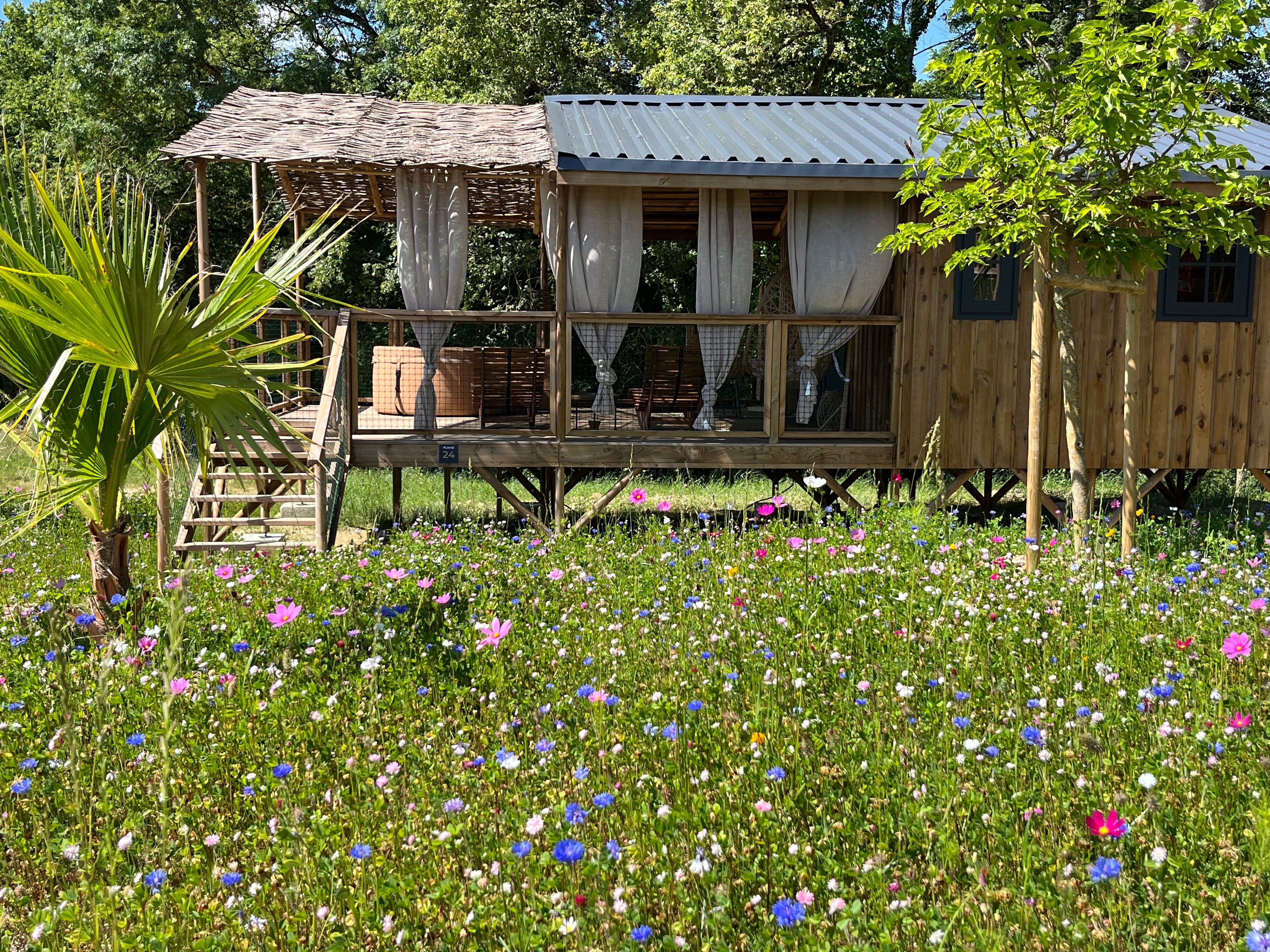 La Buissonnière Lodges-浴室