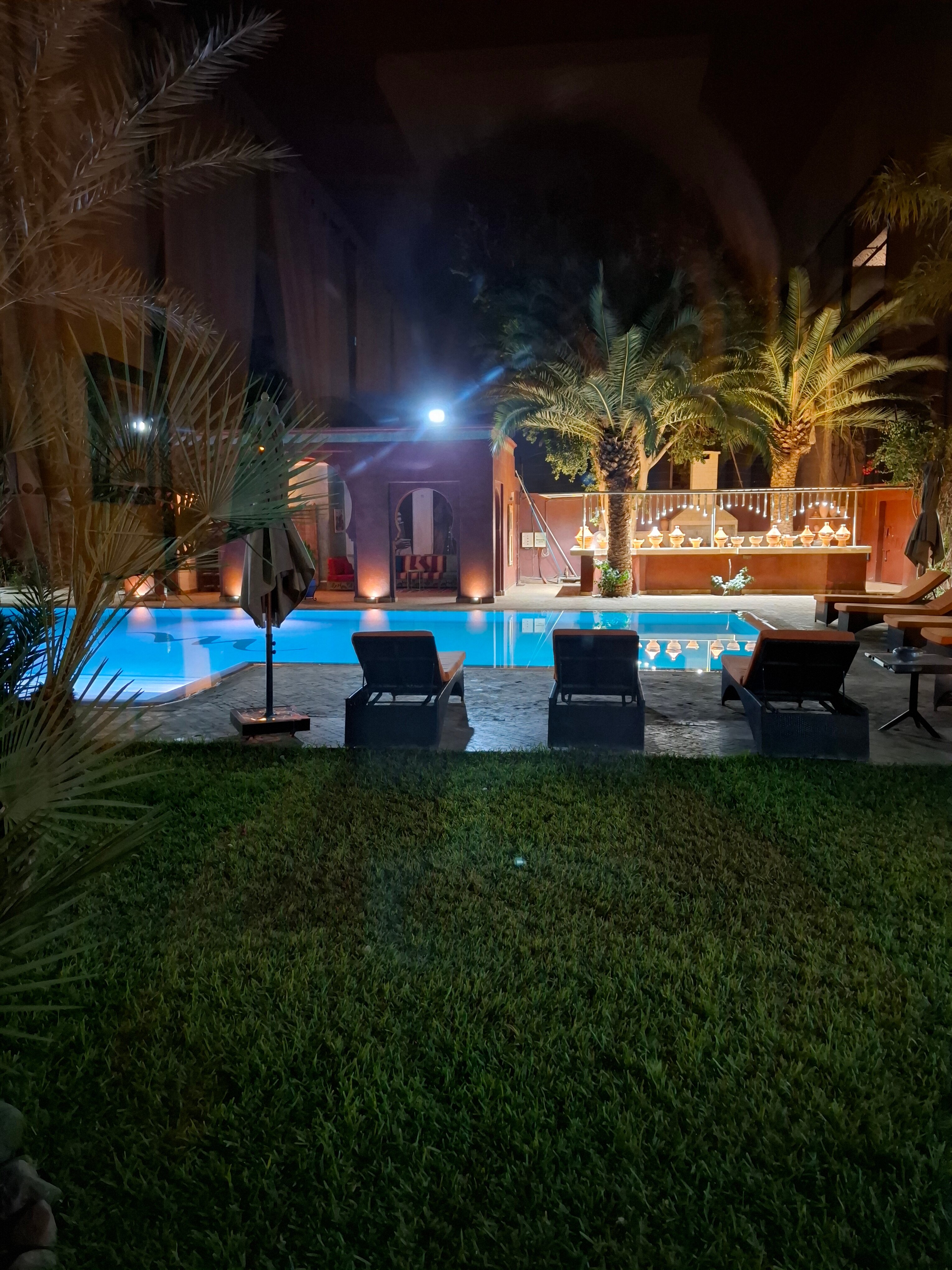 El Miria Palais Riad-泳池