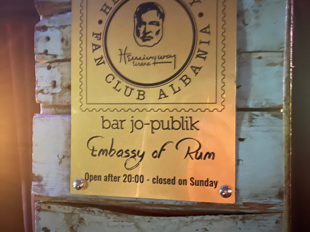 Hemingway Tirana-地拉那必去景点
