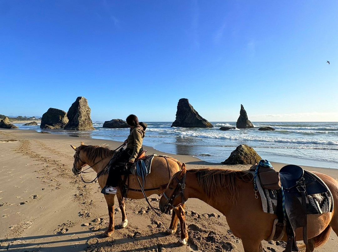 Bandon Beach Riding Stables-班登必去景点