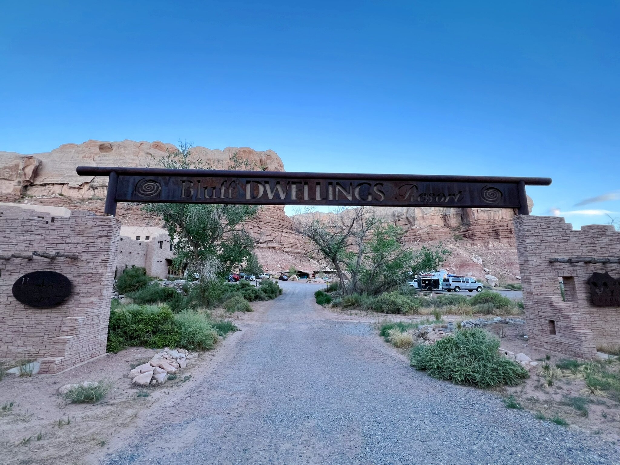 Bluff Dwellings Resort-浴室