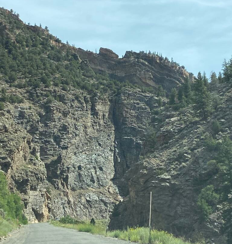 Cimarron Canyon Rail Exhibit-Cimarron必去景点