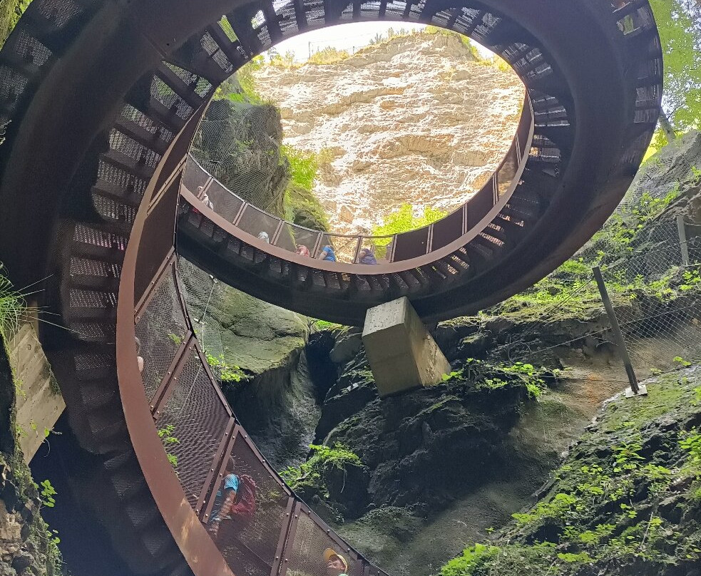 Liechtensteinklamm-圣约翰彭高/阿尔卑斯山村必去景点