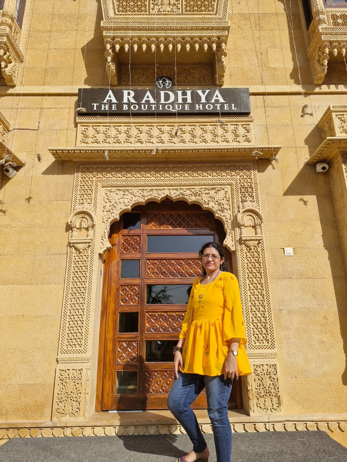 Hotel Aradhya Jaisalmer-浴室