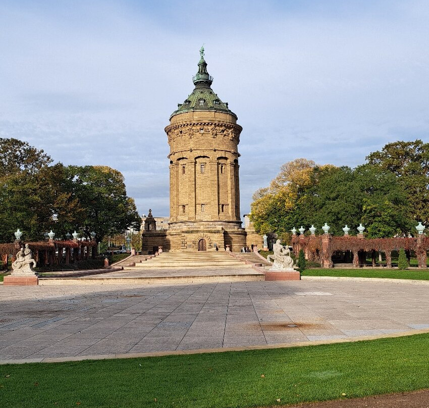 Mannheimer Wasserturm-曼海姆必去景点