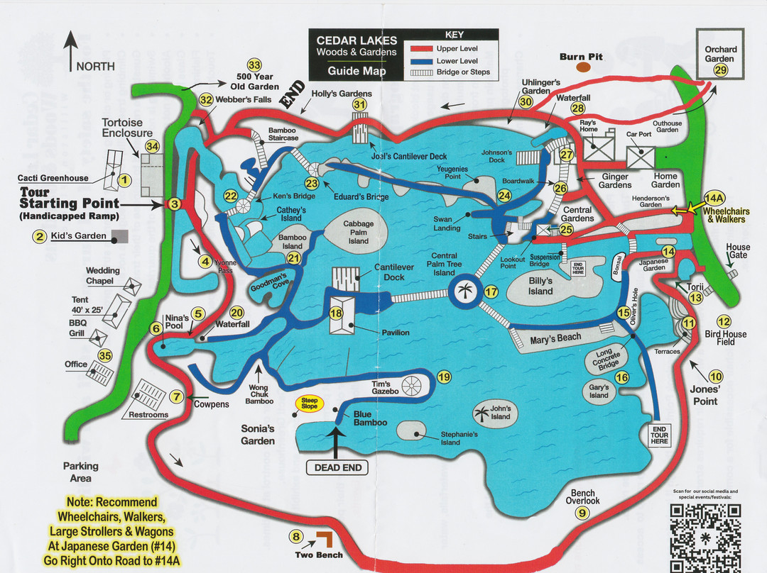 Cedar Lakes Woods & Gardens-Williston必去景点