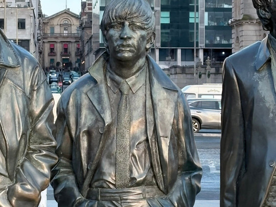 Beatles Statue-利物浦必去景点