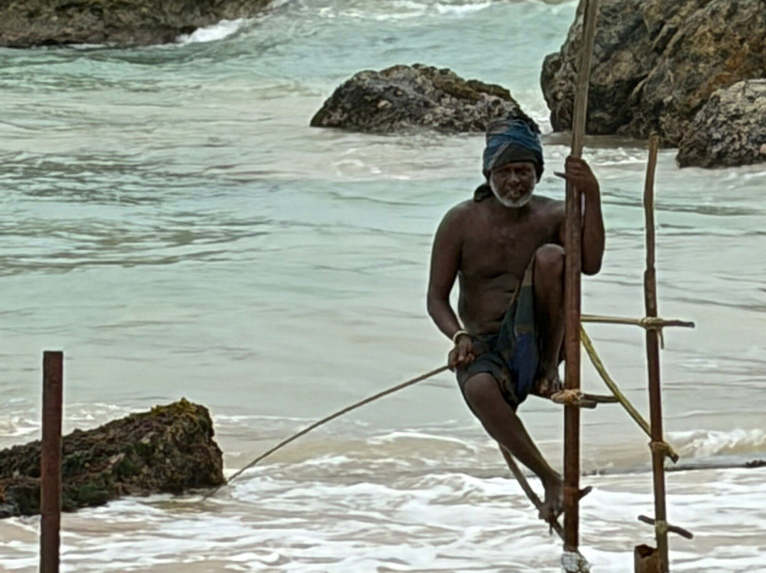 stilt fishermen Sri Lanka-克拉必去景点