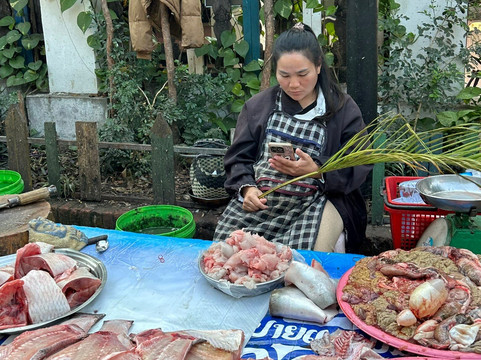 早市-琅勃拉邦必去景点