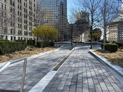 World Trade Center's Liberty Park-纽约市必去景点