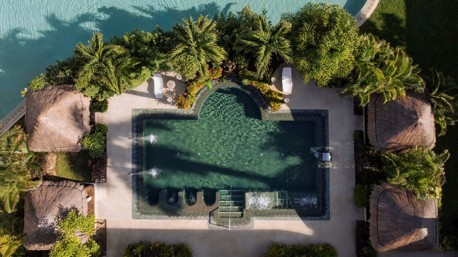 Dreams Puerto Morelos Resort & Spa-泳池