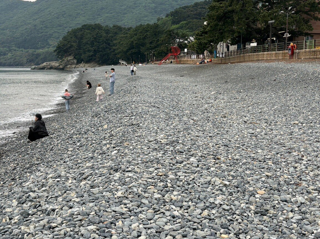 Hakdong Mongdol Beach-巨济市必去景点