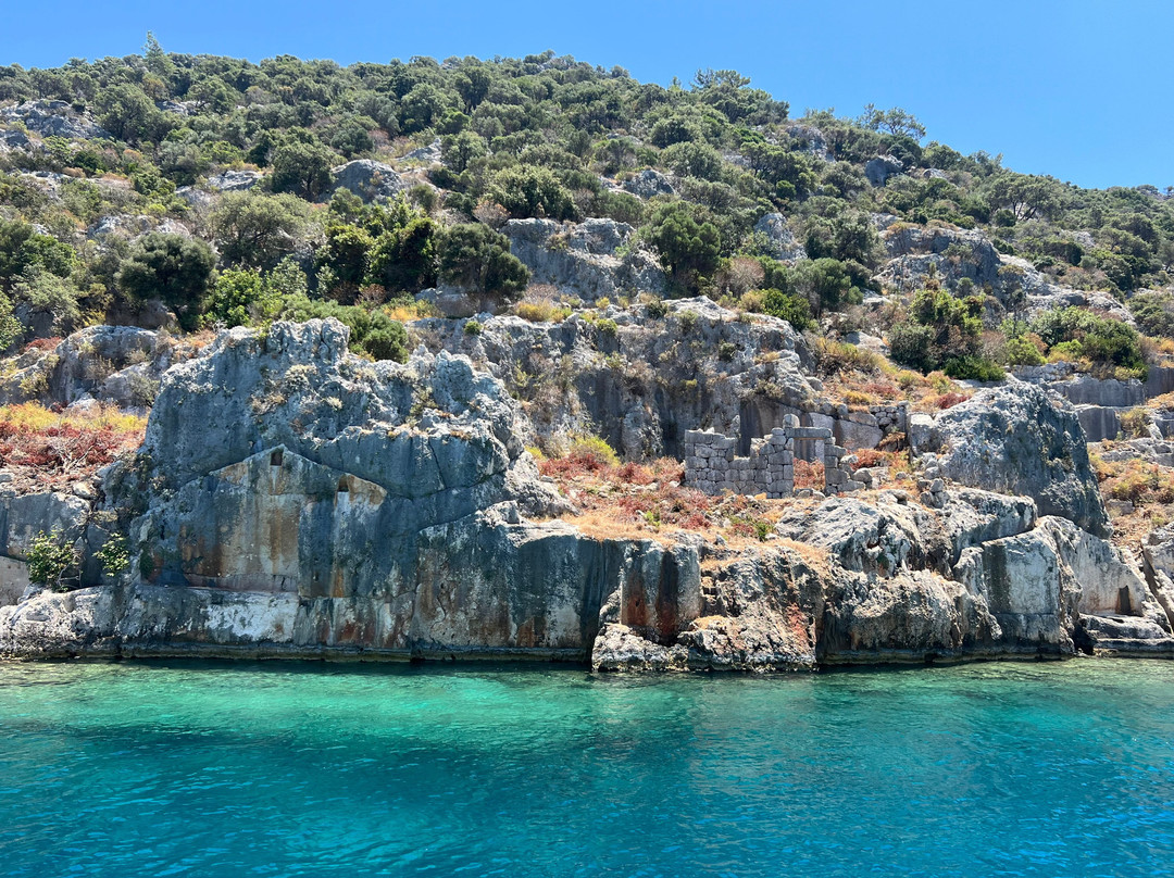 Sunken City Ruins of Simena-凯考瓦必去景点