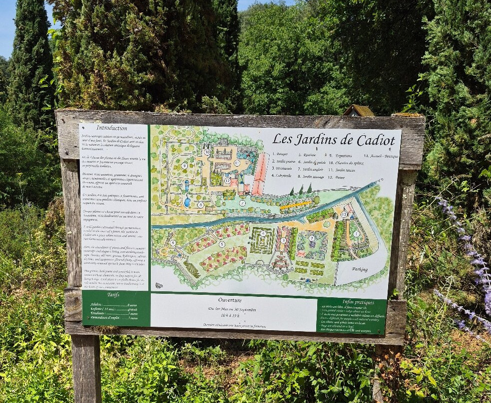 Les Jardins de Cadiot-Carlux必去景点