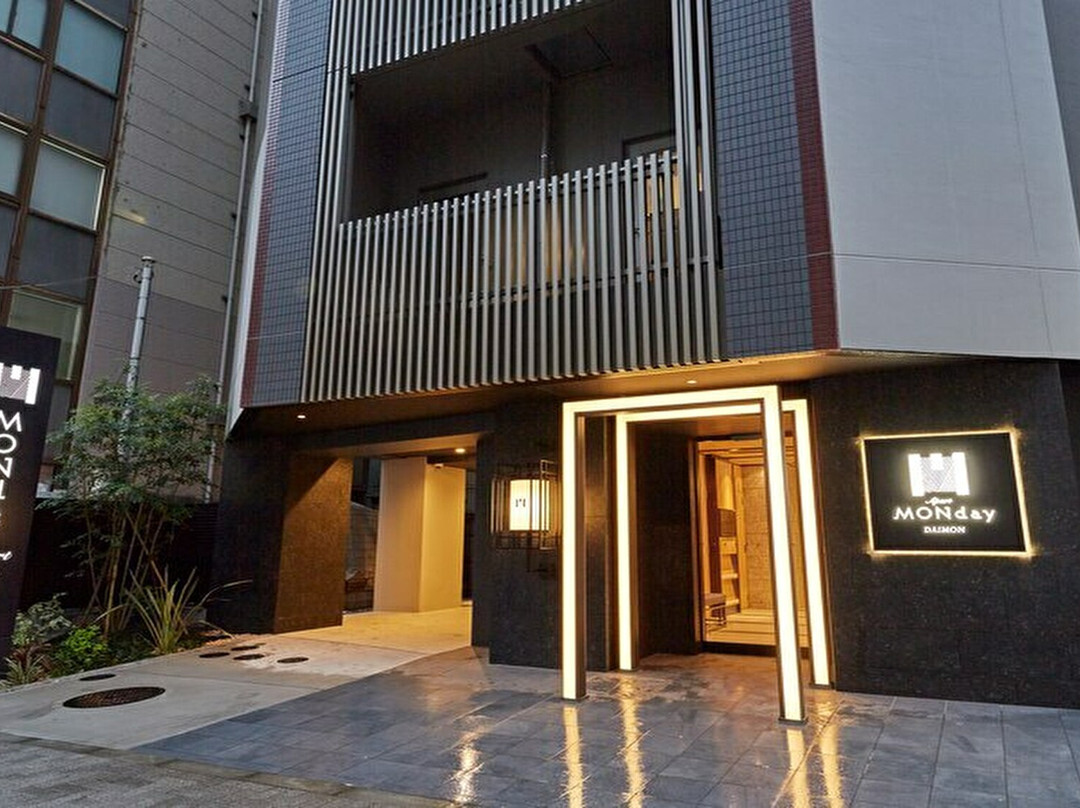 东京都酒店住宿-MONday Apart Hamamatsuchodaimon