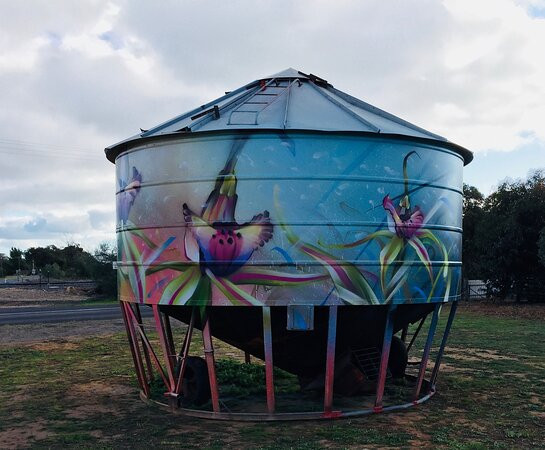 Woomelang Mobile Silo Art-Woomelang必去景点