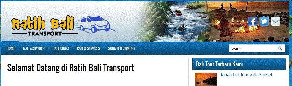 Ratih Bali Transport-孟格威必去景点