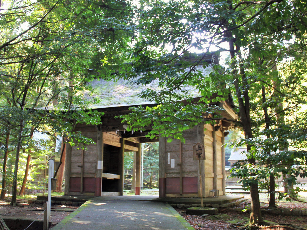 Wakasahiko Shrine Kamisha景点图片