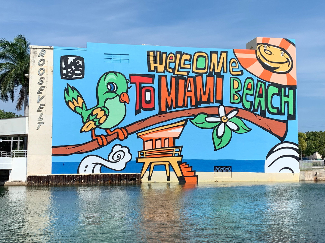 Miami Beach Welcome Mural景点图片