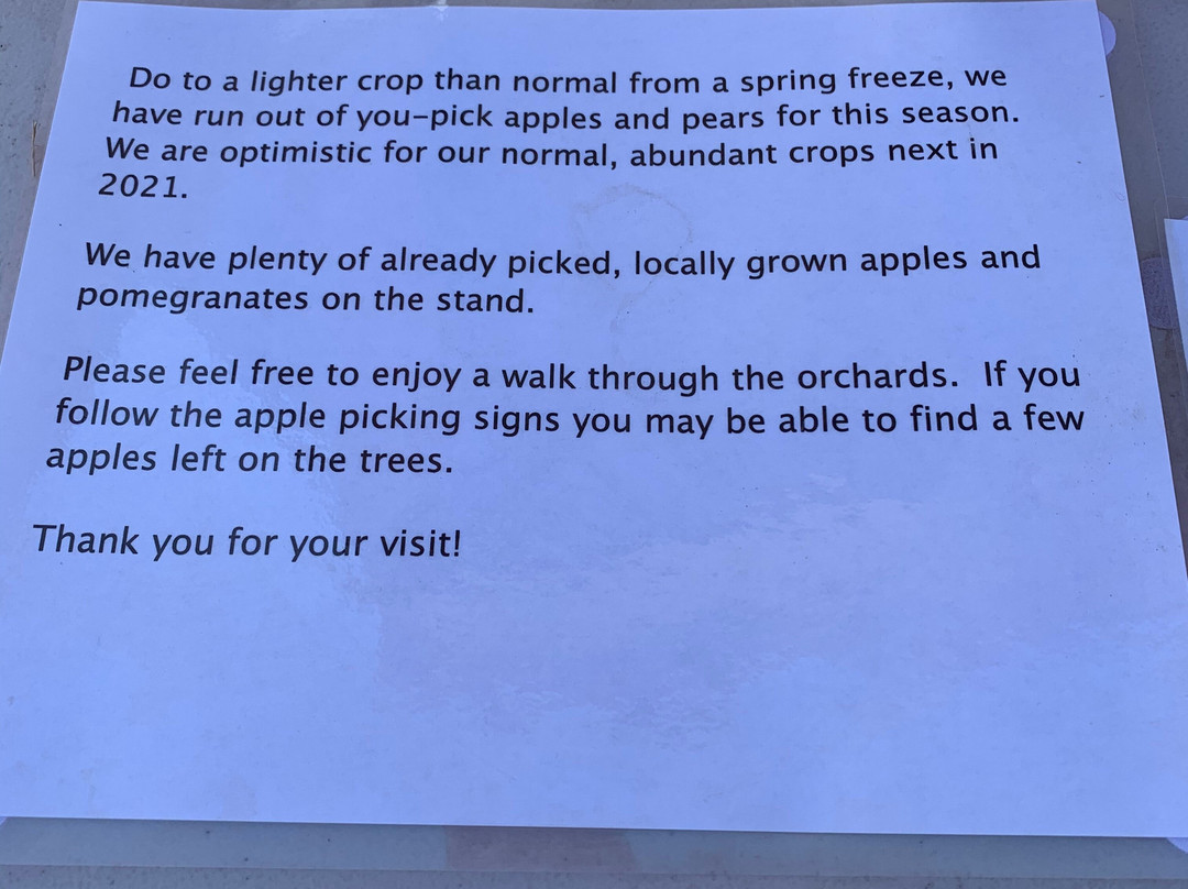 Apple Annie's Orchard-Willcox必去景点