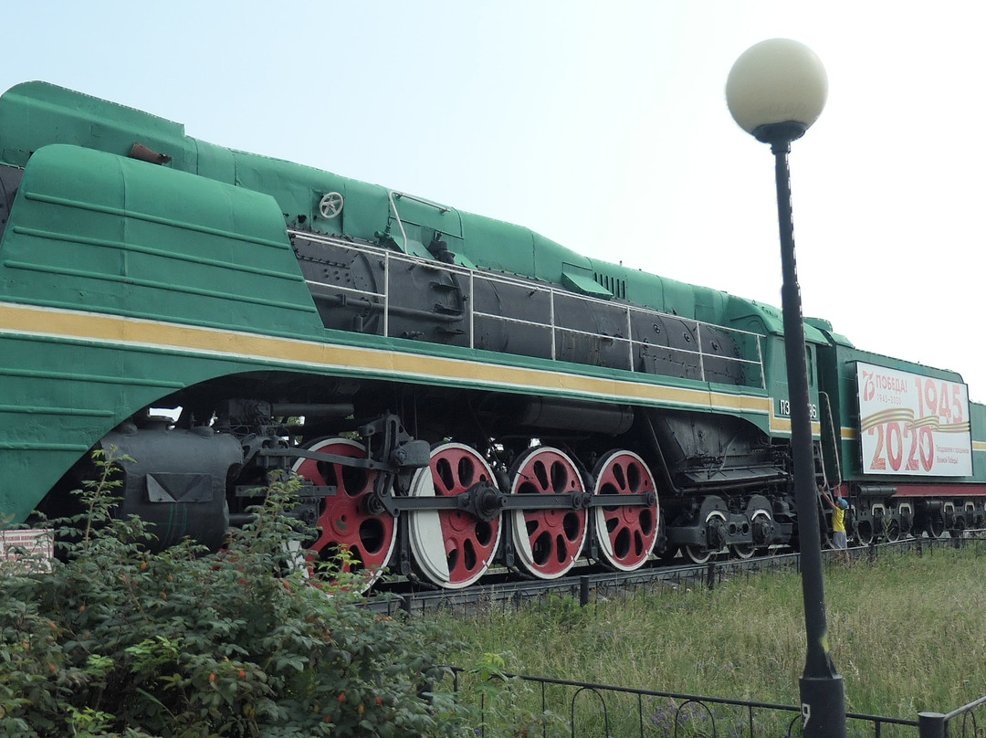 Steam Locomotive-Monument P36-0096-Severobaykalsk必去景点
