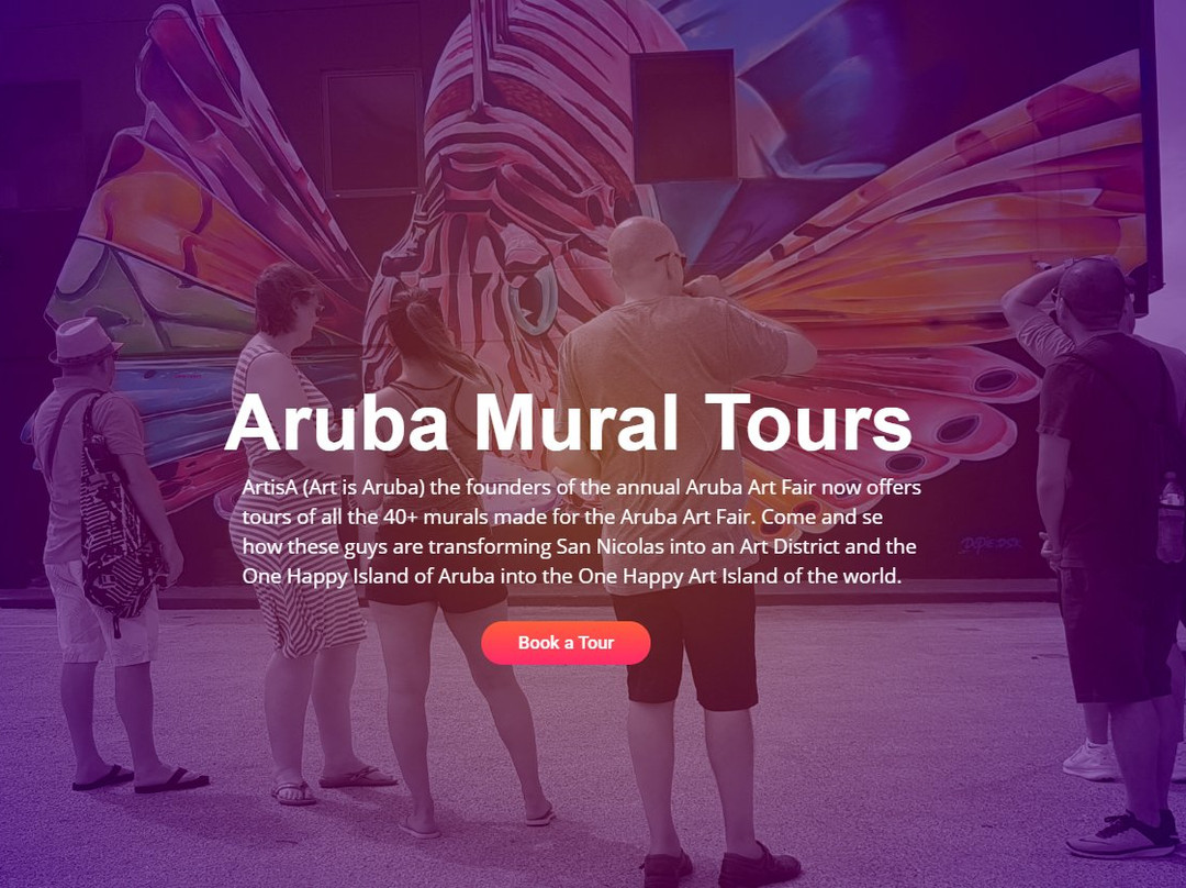 Aruba Mural Tours-San Nicolas必去景点