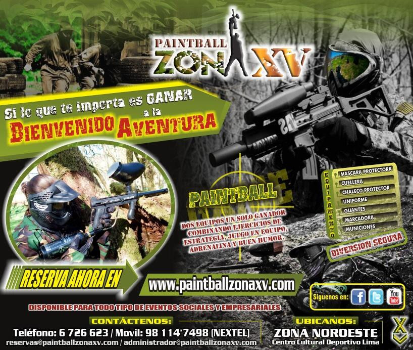 Paintball Zona XV