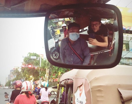 Phnom Penh Tuk Tuk-金边必去景点
