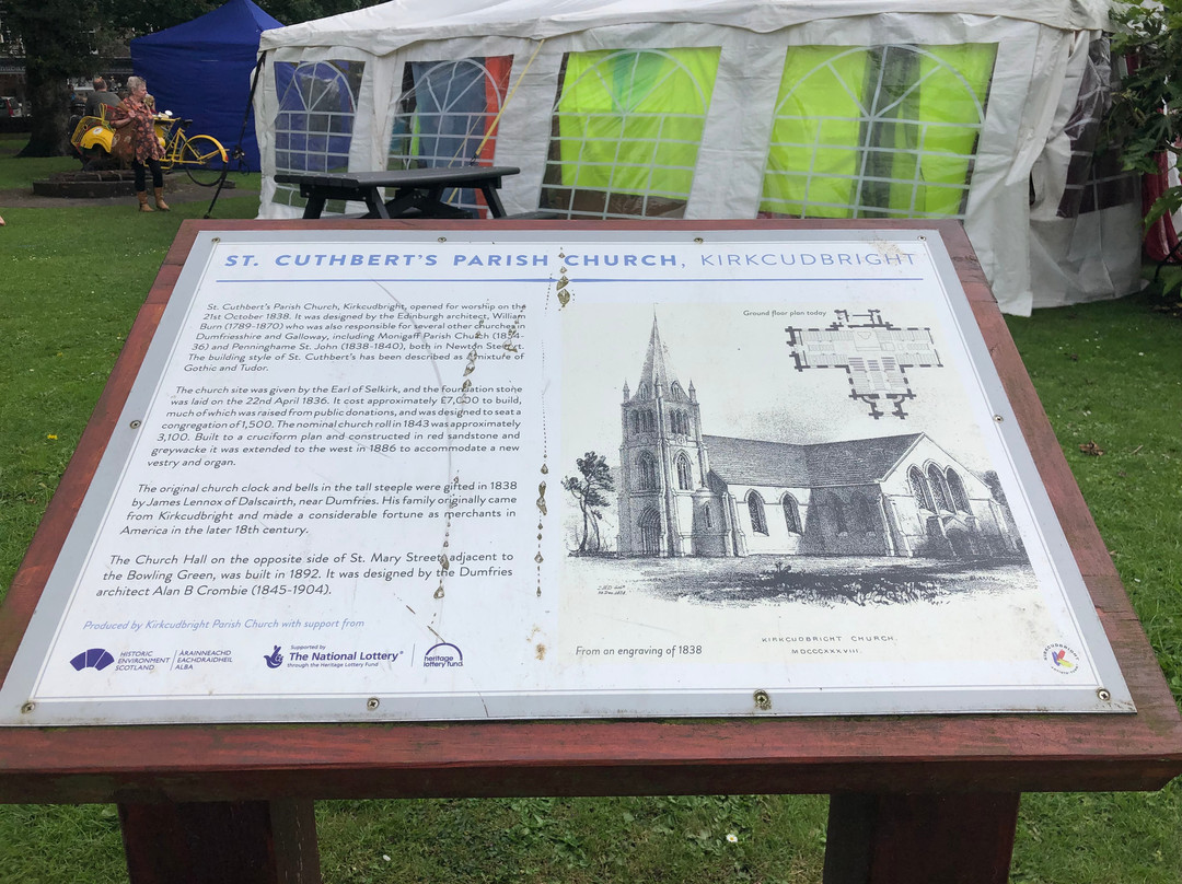 St Cuthberts Parish Church-Kirkcudbright必去景点