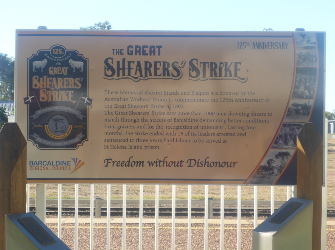The Great Shearer's Strike Memorial景点图片