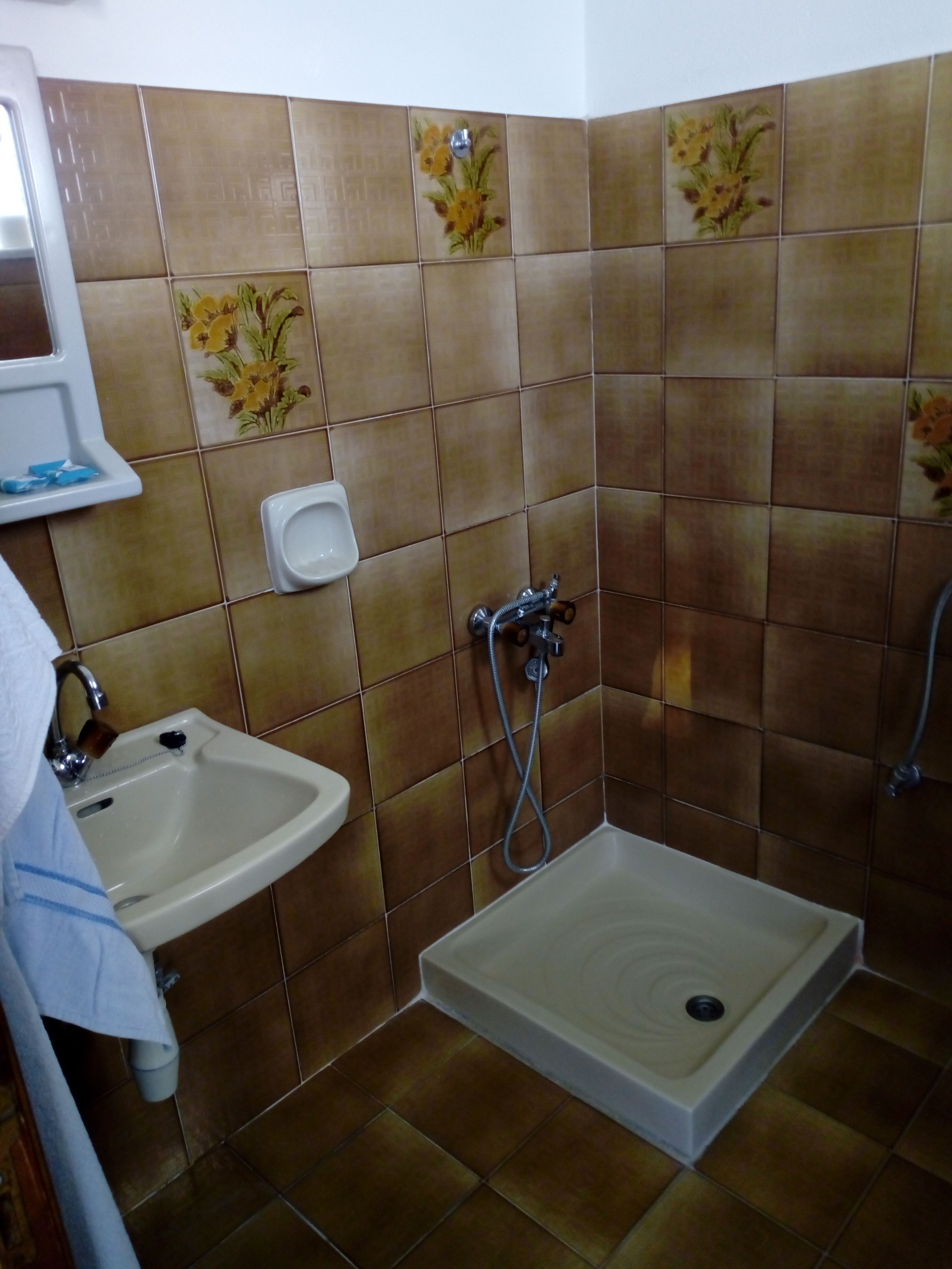 Pension Annoula-浴室