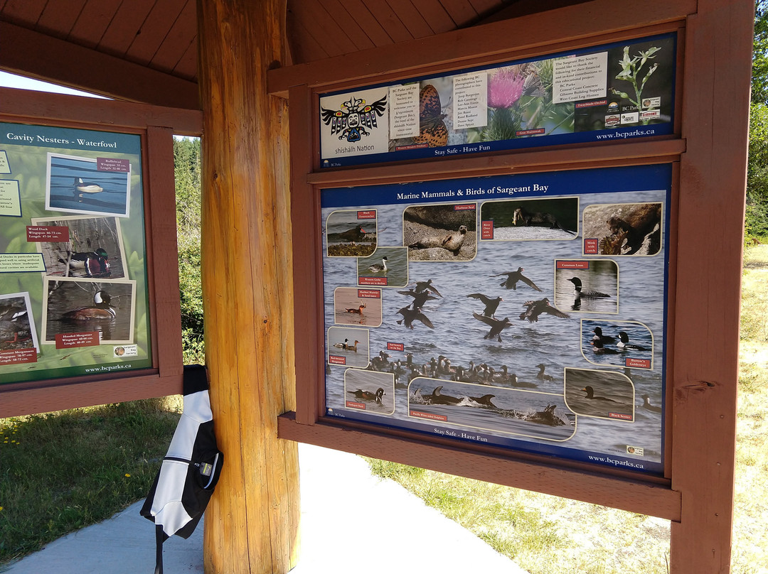 Sargeant Bay Provincial Park-Halfmoon Bay必去景点