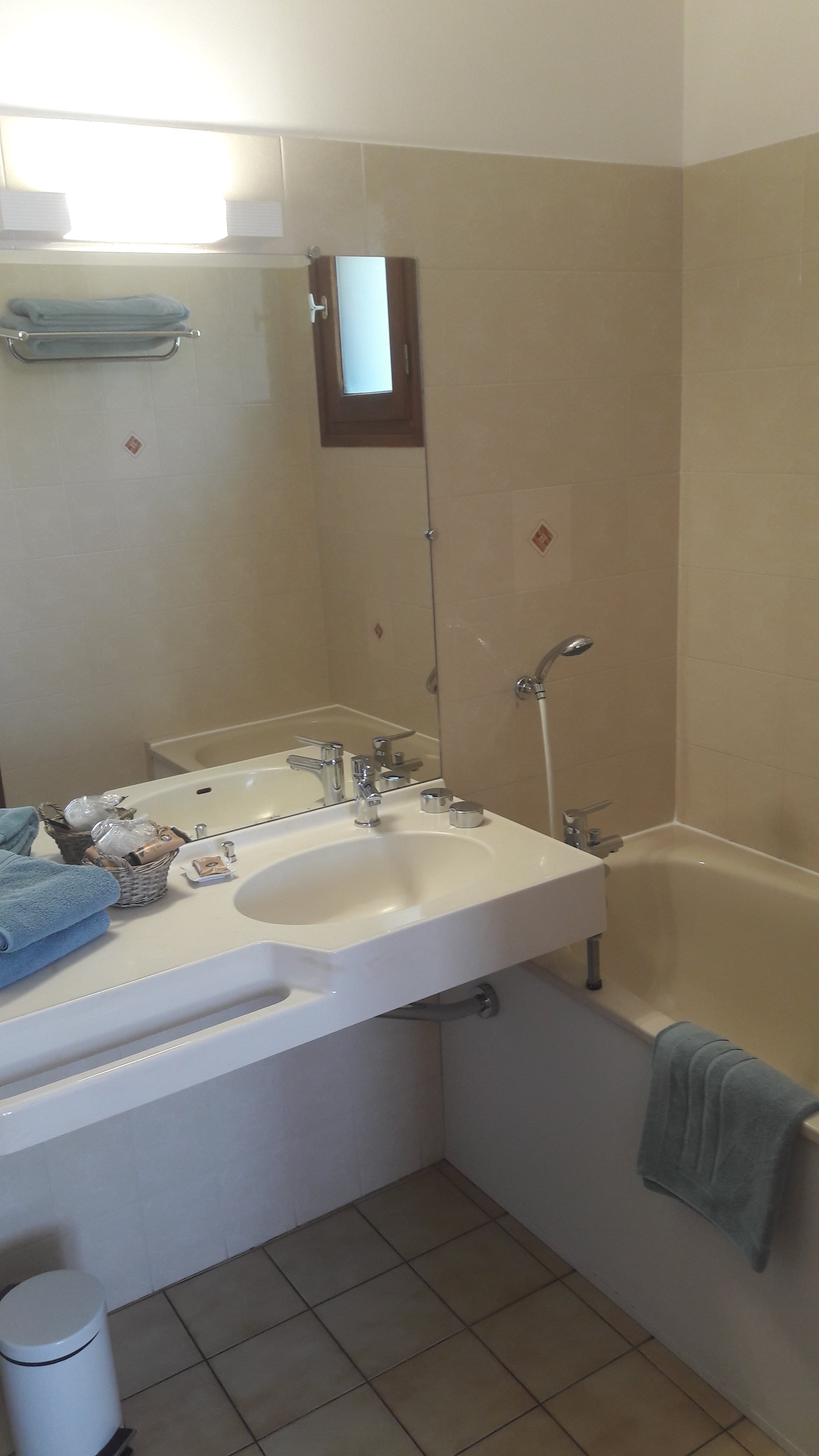 Hotel Les Chaumettes-浴室