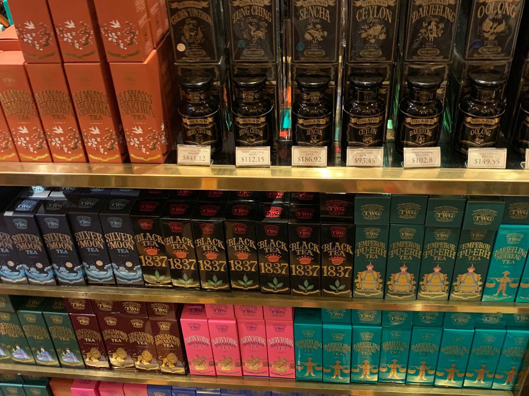 TWG Tea Boutique at Changi T1-新加坡必去景点