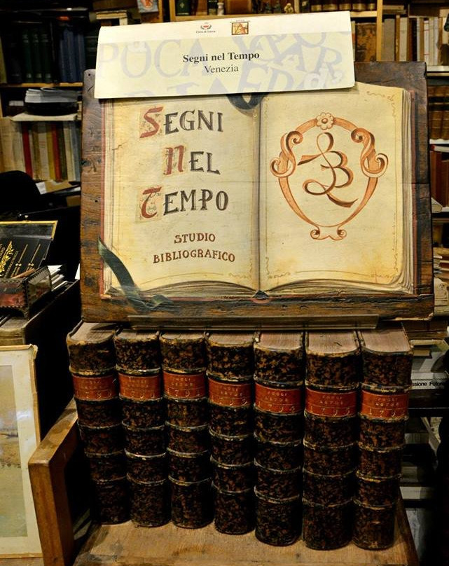 Segni nel Tempo antiquarian bookshop in Venice-威尼斯必去景点