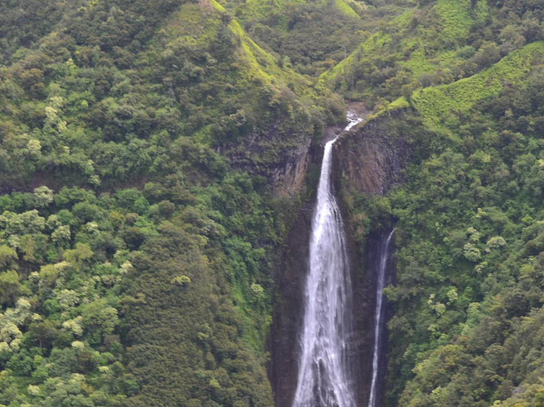 Manawaiopuna Falls (Jurassic Park Falls)景点图片