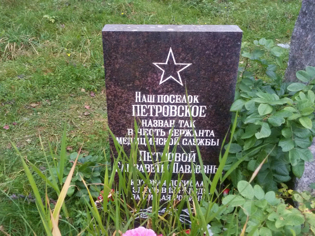 Memorable Sign of Petrova E.P.景点图片