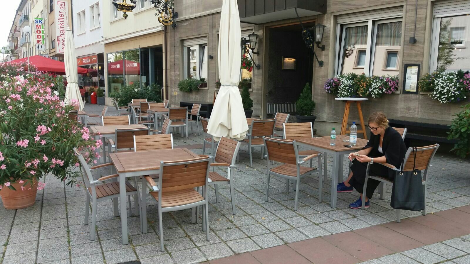 Hotel Ratskeller Bruchsal-浴室