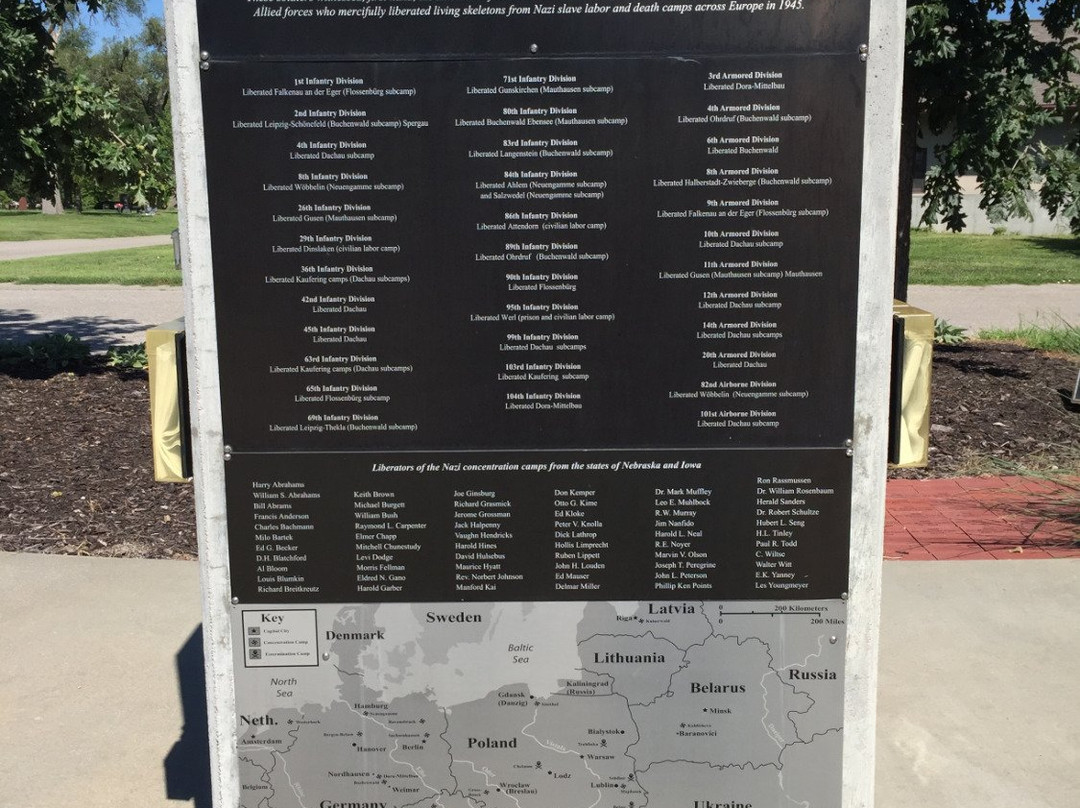 Nebraska State Holocaust Memorial-林肯必去景点