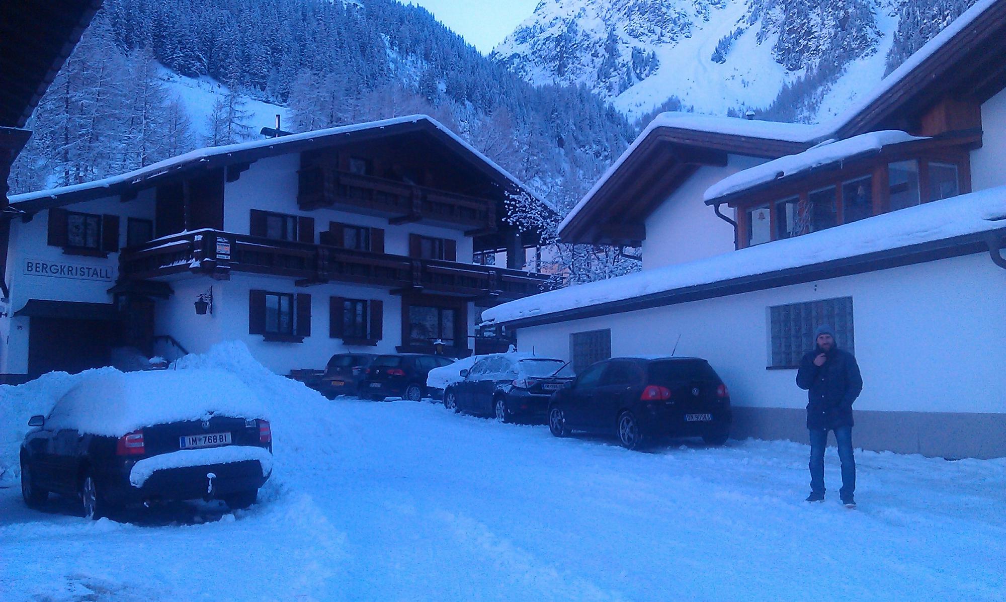 Haus Bergkristall Pension-浴室