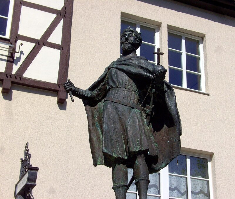 Zwentibold Brunnen, in Bad Münstereifel.-巴德明斯特赖费尔必去景点