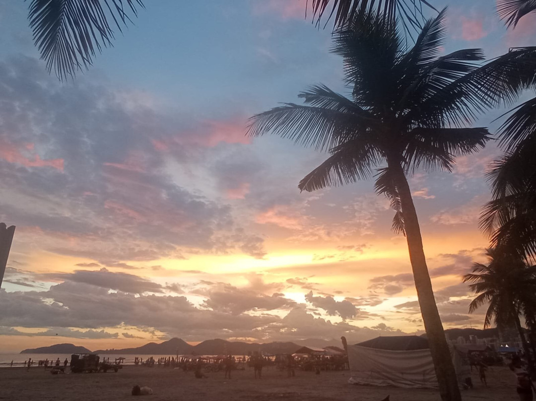 Praia do Embaré-桑托斯必去景点