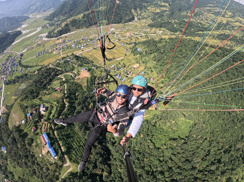 Blue Sky Paragliding-博卡拉必去景点