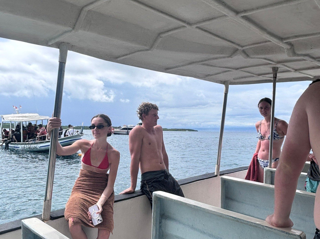 Nicky Blue Star boat trip Lembongan-Jungutbatu必去景点