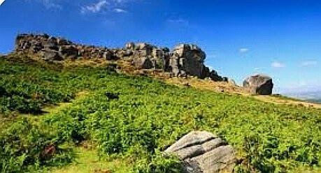 Ilkley Moor Cow & Calf Rocks